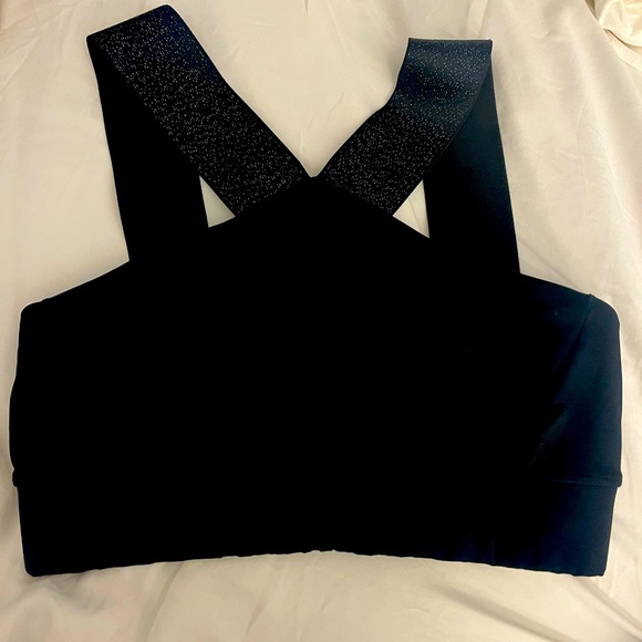 Heroine Sport Black & Sparkle Sportsbra - Picture 1 of 3